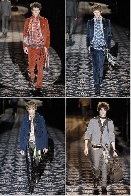 Gucci menswear A/W 2008