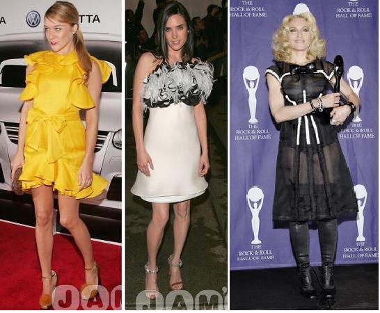 Chloe Sevigny, Jennifer Connelly, Madonna