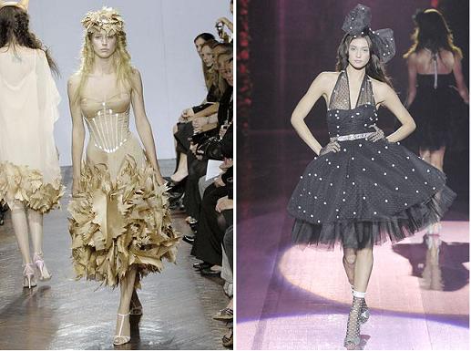 Giles, S/S 2008; Betsey Johnson, S/S 2008