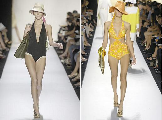 Costume de baie din colectiile Diane von Furstenberg si Michael Kors S/S 2008