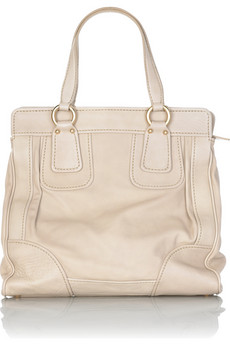 Miu Miu washed leather tote