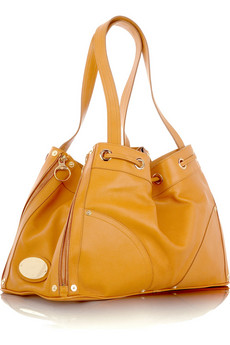 Mulberry Poppy square tote