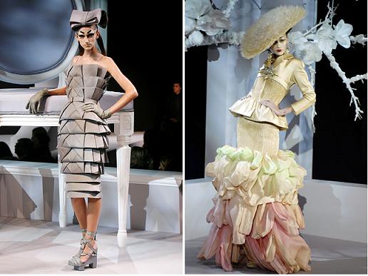 John Galliano pentru Christian Dior, colectia Haute Couture pentru primavara 2007