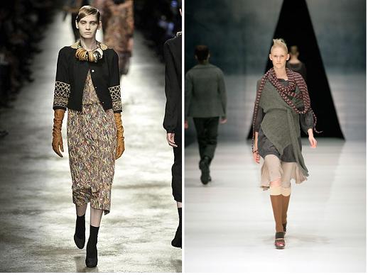 Dries van Noten, Day Birger Mikkelsen toamna-iarna 2008