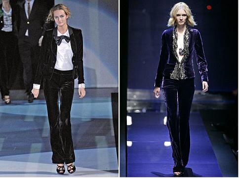 Emporio Armani, Salvatore Ferragamo A/W 2008