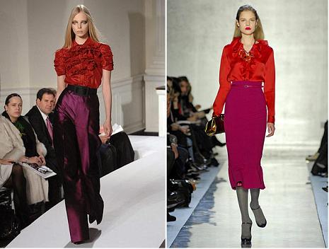 Oscar de la Renta, Moschino Cheap & Chic