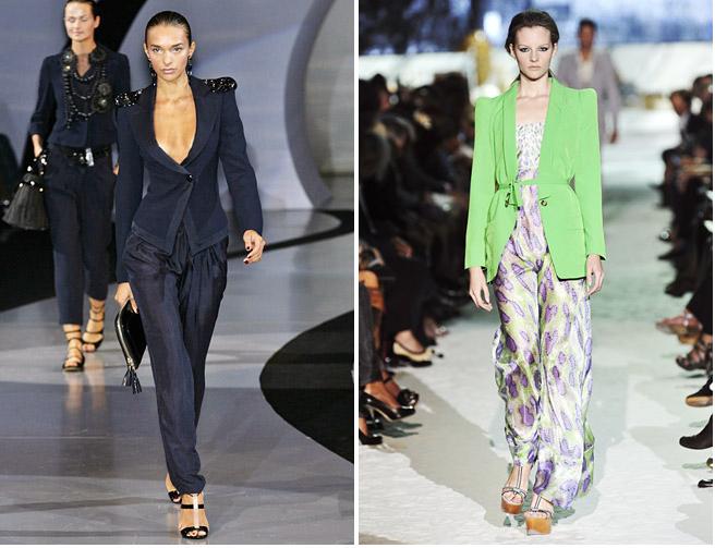 Emporio Armani, Just Cavalli S/S 09