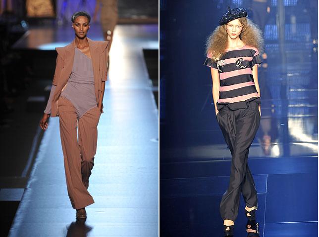 Jean Paul Gaultier, Sonia Rykiel S/S 09