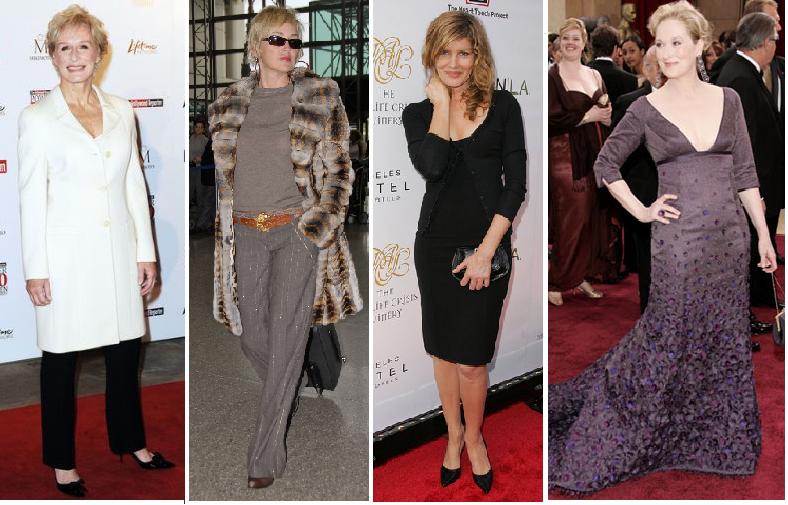 Glen Close, Sharon Stone, Rene Russo, Meryl Streep