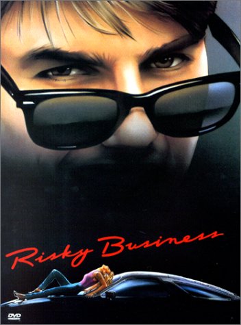 Posterul filmului Risky Business, 1983