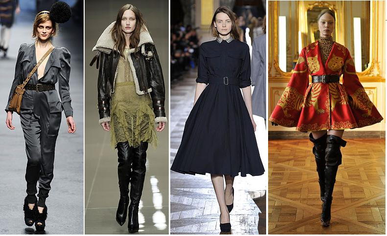 Sonia Rykiel, Burberry Prorsum, Dries van Noten, Alexander McQueen A/W 2010