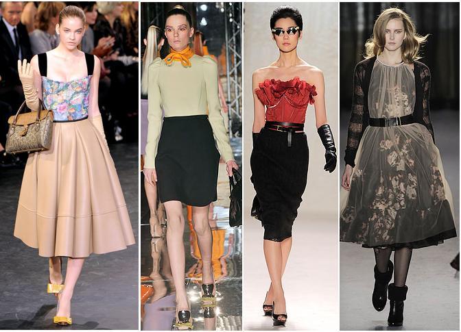 Louis Vuitton, Miu MIu, Nina Ricci, Paul Smith A/W 2010