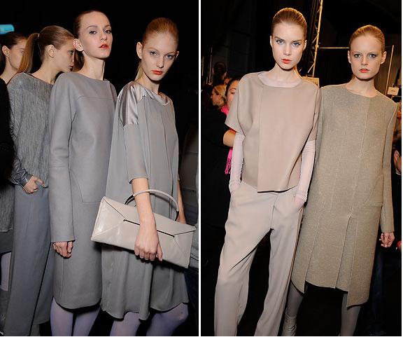 Backstage la Max Azria A/W 2010