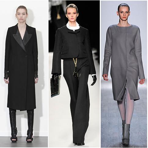 Neil Barrett, Yves Saint Laurent, Max Azria A/W 2010