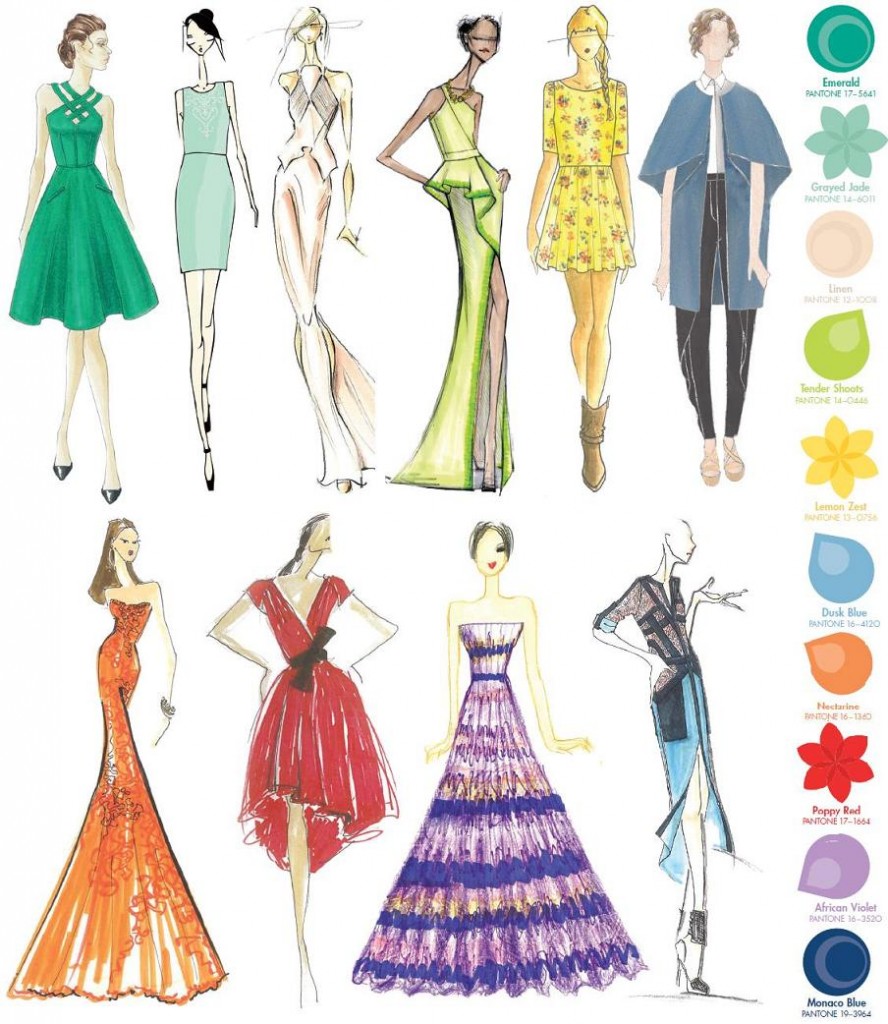 Tendinte cromatice pentru primavara 2013: Pantone Fashion Color Report