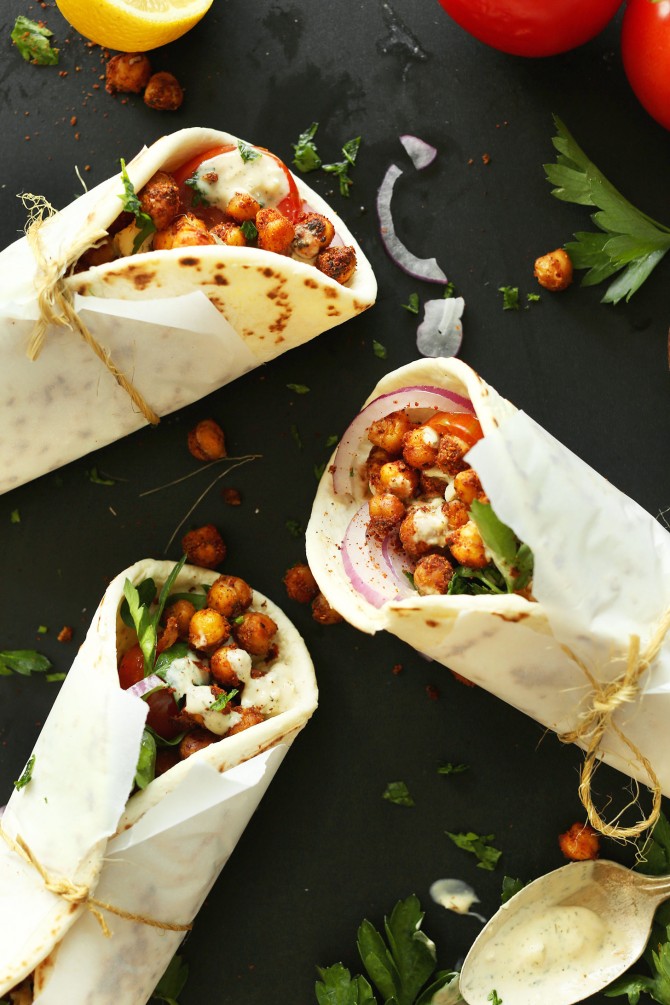 AMAZING-30-minute-HEALTHY-Chickpea-Shawarma-Wraps-with-a-simple-Garlic-Dill-Sauce-An-easy-weeknight-vegan-plantbased-meal-healthy-recipe-mediterranean-minimalistbaker